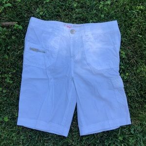 Justice White Shorts - size 12R